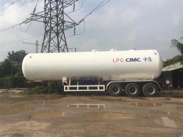 Somi Romooc Chở Khí Gas 52 Khối LPG